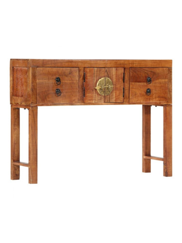 Sonata H Конзолна маса, 120x32x80 cм, грубо акациево дърво масив