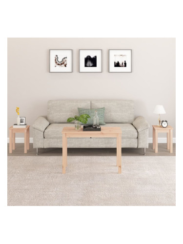 Sonata H Стифиращи маси, 3 бр, бор масив