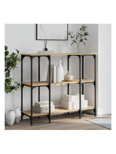 Sonata H Конзолна маса, дъб сонома, 102x35x90 см, инженерно дърво