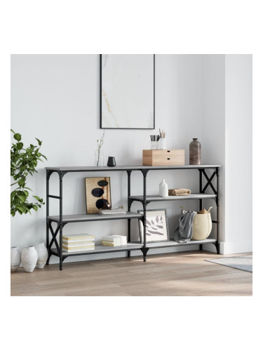 Sonata H Конзолна маса, сив сонома, 150x29x76,5 см, инженерно дърво