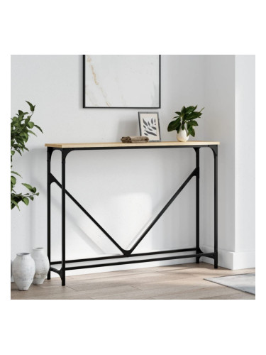 Sonata H Конзолна маса, дъб сонома, 102x22,5x75 см, инженерно дърво