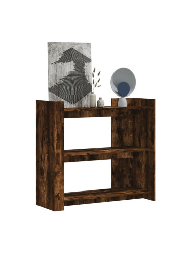 Sonata H Конзолна маса, опушен дъб, 100x35x90 см, инженерно дърво