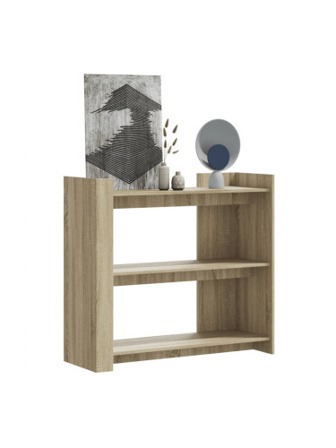 Sonata H Конзолна маса, дъб сонома, 100x35x90 см, инженерно дърво