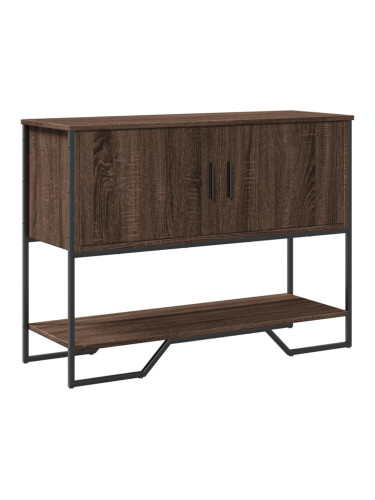 Sonata H Конзолна маса, кафяв дъб, 100x35x74,5 см, инженерно дърво