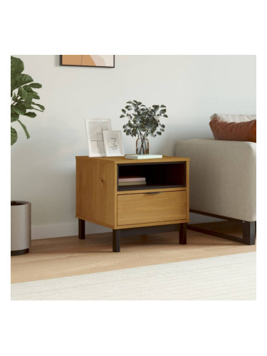 Sonata H Помощна маса FLAM 50x50x50 см борово дърво масив