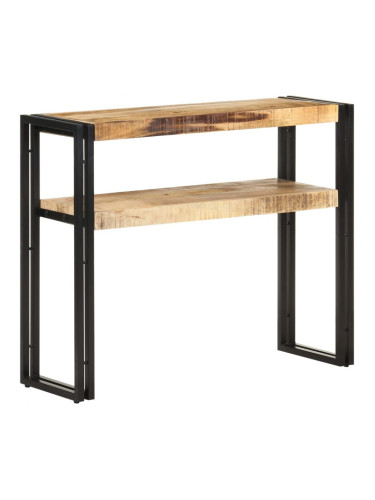 Sonata H Конзолна маса, 90x30x75 cм, грубо мангово дърво