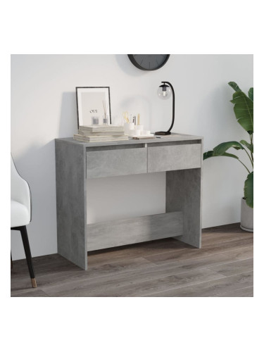 Sonata H Конзолна маса, бетонно сива, 89x41x76,5 см, инженерно дърво