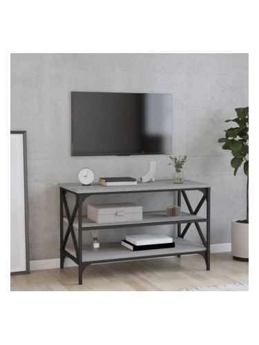 Sonata H ТВ шкаф, сив сонома, 80x40x50 см, инженерно дърво