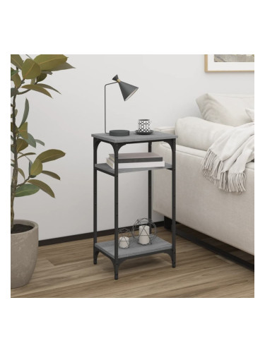 Sonata H Странична маса, cив сонома, 40x30x75 см, инженерно дърво