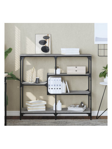 Sonata H Конзолна маса, сив сонома, 103x32x95 см, инженерно дърво