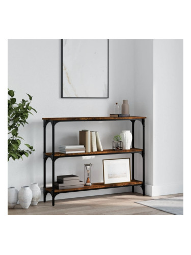 Sonata H Конзолна маса, опушен дъб, 100x22,5x75 см, инженерно дърво