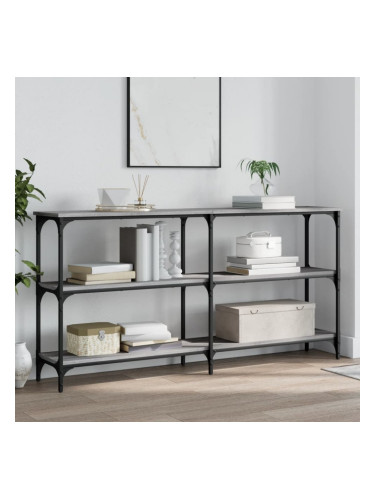 Sonata H Конзолна маса, сив сонома, 150x29x75 см, инженерно дърво