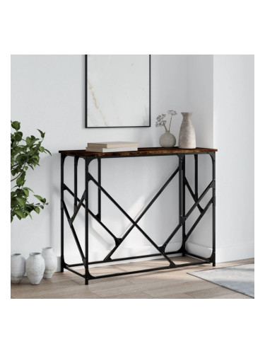 Sonata H Конзолна маса, опушен дъб, 100x40x80 см, инженерно дърво