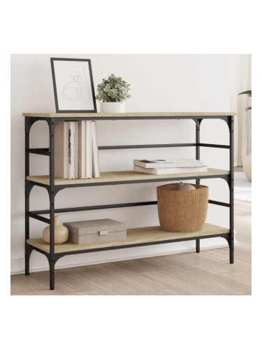 Sonata H Конзолна маса, дъб сонома, 100x32x75 см, инженерно дърво