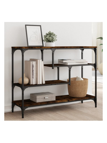 Sonata H Конзолна маса, опушен дъб, 100x30x75 см, инженерно дърво