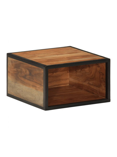 Sonata H Стенно нощно шкафче 35x35x20 см масивна акация