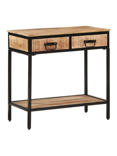 Sonata H Конзолна маса, 70x35x70 см, грубо мангово дърво масив