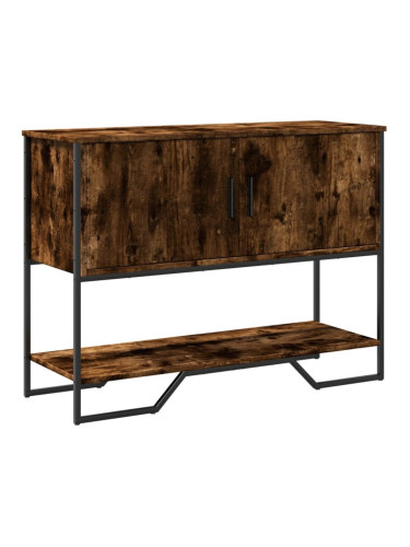 Sonata H Конзолна маса, опушен дъб, 100x35x74,5 см, инженерно дърво