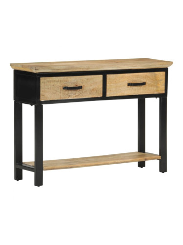 Sonata H Конзолна маса, 110x30x75 см, грубо мангово дърво масив