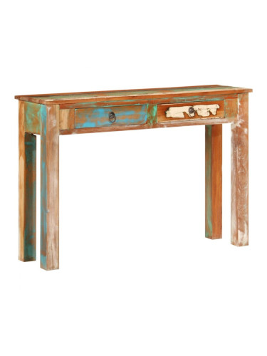 Sonata H Конзолна маса, 110x30x75 cм, регенерирано дърво масив