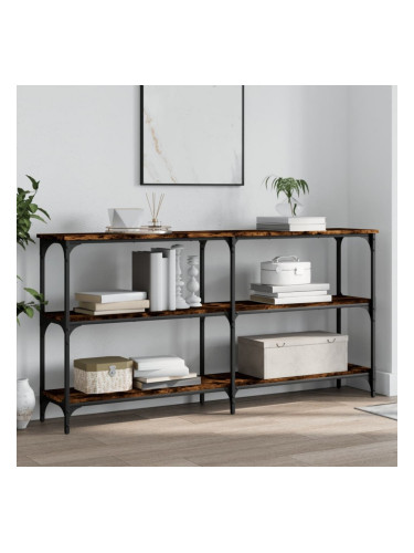 Sonata H Конзолна маса, опушен дъб, 150x29x75 см, инженерно дърво