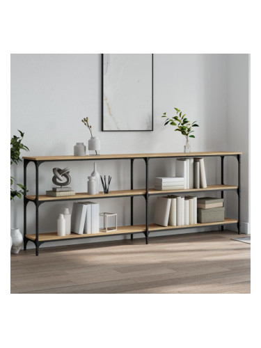 Sonata H Конзолна маса, дъб сонома, 200x29x75 см, инженерно дърво