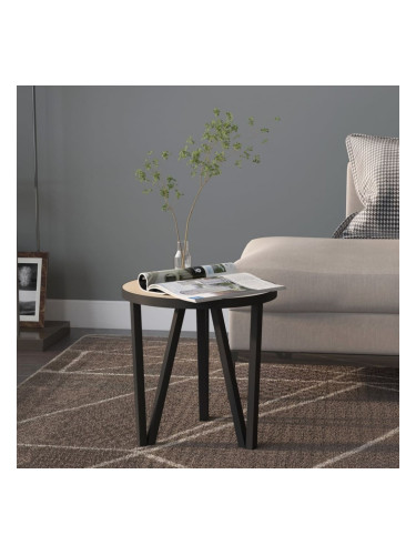 Sonata H Маса за чай, дъб сонома, Ø35 см, МДФ