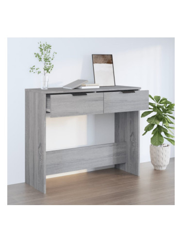 Sonata H Конзолна маса, сив сонома, 90x36x75 см, инженерно дърво