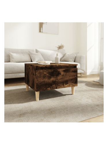 Sonata H Странична маса, опушен дъб, 50x46x35 см, инженерно дърво