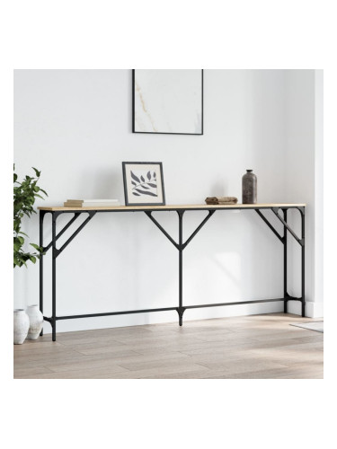 Sonata H Конзолна маса, дъб сонома, 180x23x75 см, инженерно дърво