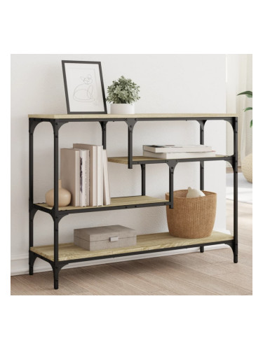 Sonata H Конзолна маса, дъб сонома, 100x30x75 см, инженерно дърво