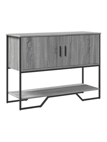 Sonata H Конзолна маса, сив сонома, 100x35x74,5 см, инженерно дърво