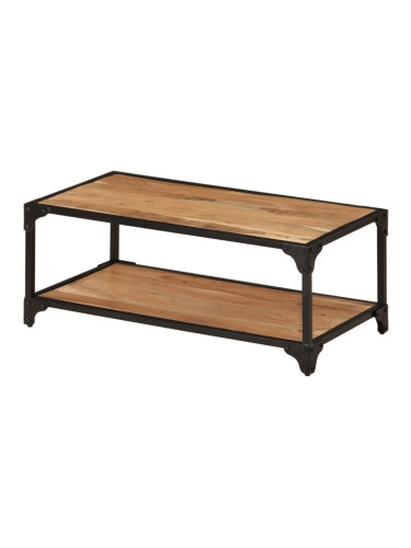 Sonata H Mаса за кафе, 90x45x35 см, масива акациева дървесина