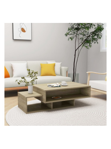 Sonata H Маса за кафе, дъб сонома, 105x55x32 см, инженерно дърво