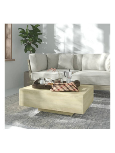 Sonata H Маса за кафе, дъб сонома, 85x55x31 см, инженерно дърво