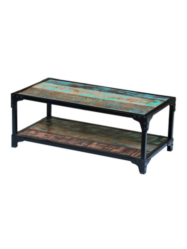 Sonata H Маса за кафе, регенерирано дърво масив