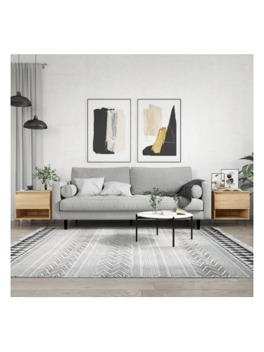 Sonata H Кафе маси, 2 бр, дъб сонома, 50x46x50 см, инженерно дърво