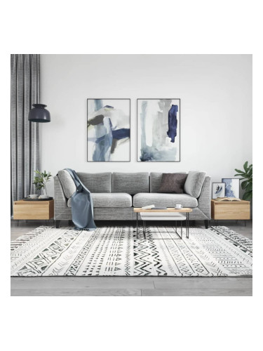 Sonata H Холни маси, 2 бр, дъб сонома, 50x46x35 см, инженерно дърво