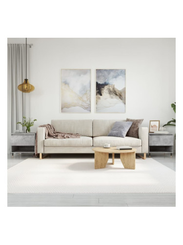 Sonata H Странични маси, 2 бр, бетонно сиво, 50x46x50 , инженерно дърво