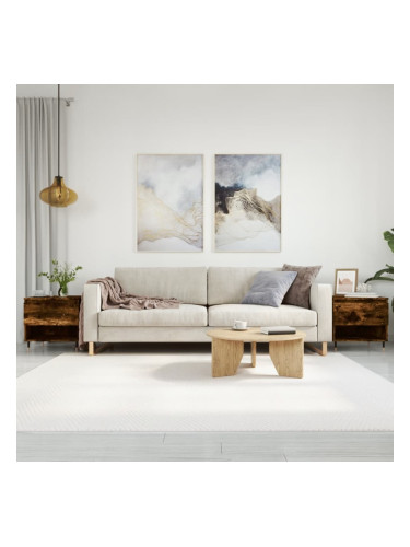 Sonata H Кафе маси, 2 бр, опушен дъб, 50x46x50 см, инженерно дърво