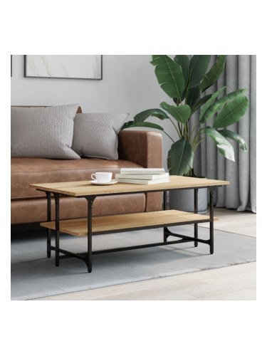 Sonata H Кафе маса, дъб сонома, 100x50x40 см, инженерно дърво