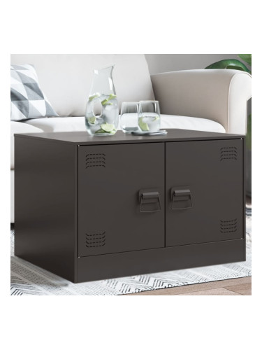 Sonata H Маса за кафе, черна, 67x50x44 см, стомана