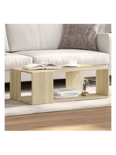 Sonata H Кафе маса, дъб сонома, 89,5x48x30 см, инженерно дърво