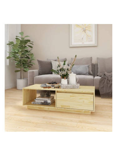 Sonata H Маса за кафе, 110x50x33,5 см, борово дърво масив