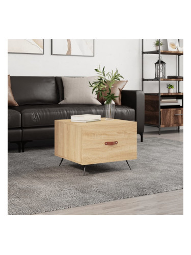 Sonata H Кафе маса, дъб сонома, 50x50x40 см, инженерно дърво