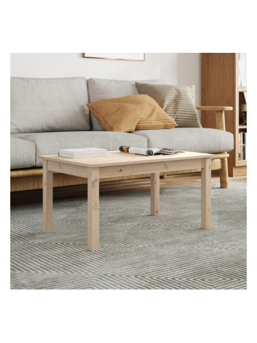814279 Sonata H Кафе маса, 80x50x40 см, борово дърво масив