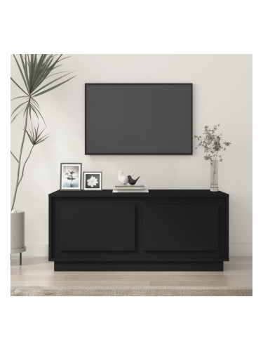 Sonata H Маса за кафе, черна, 102x50x44 см, инженерно дърво