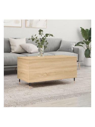 Sonata H Кафе маса, дъб сонома, 90x44,5x45 см, инженерно дърво