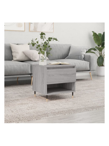 Sonata H Кафе маса, cив сонома, 50x46x50 см, инженерно дърво