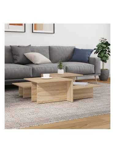 Sonata H Кафе маси, 2 бр, дъб сонома, инженерно дърво